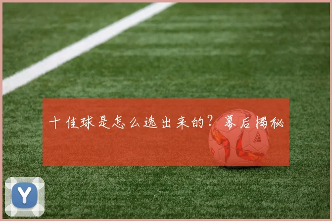 十佳球是怎么选出来的?幕后揭秘